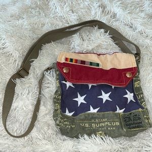Lulu’s Tigerbear Republik Surplus USA crossbody bag